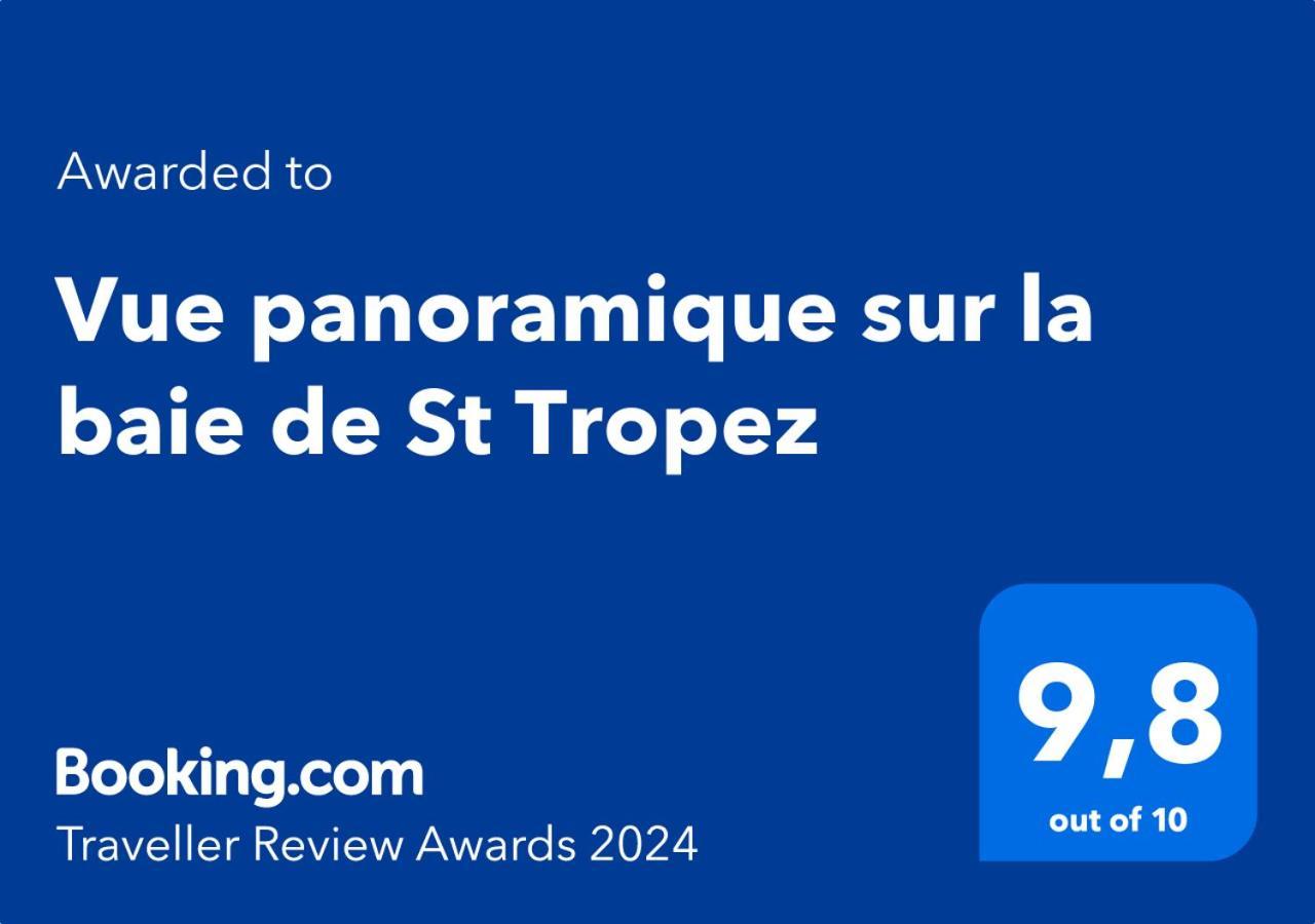 Vue Panoramique Sur La Baie De St Tropez Villa Les Issambres Eksteriør bilde
